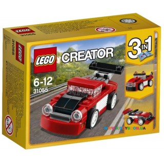Конструктор Lego Красная гоночная машина 31055